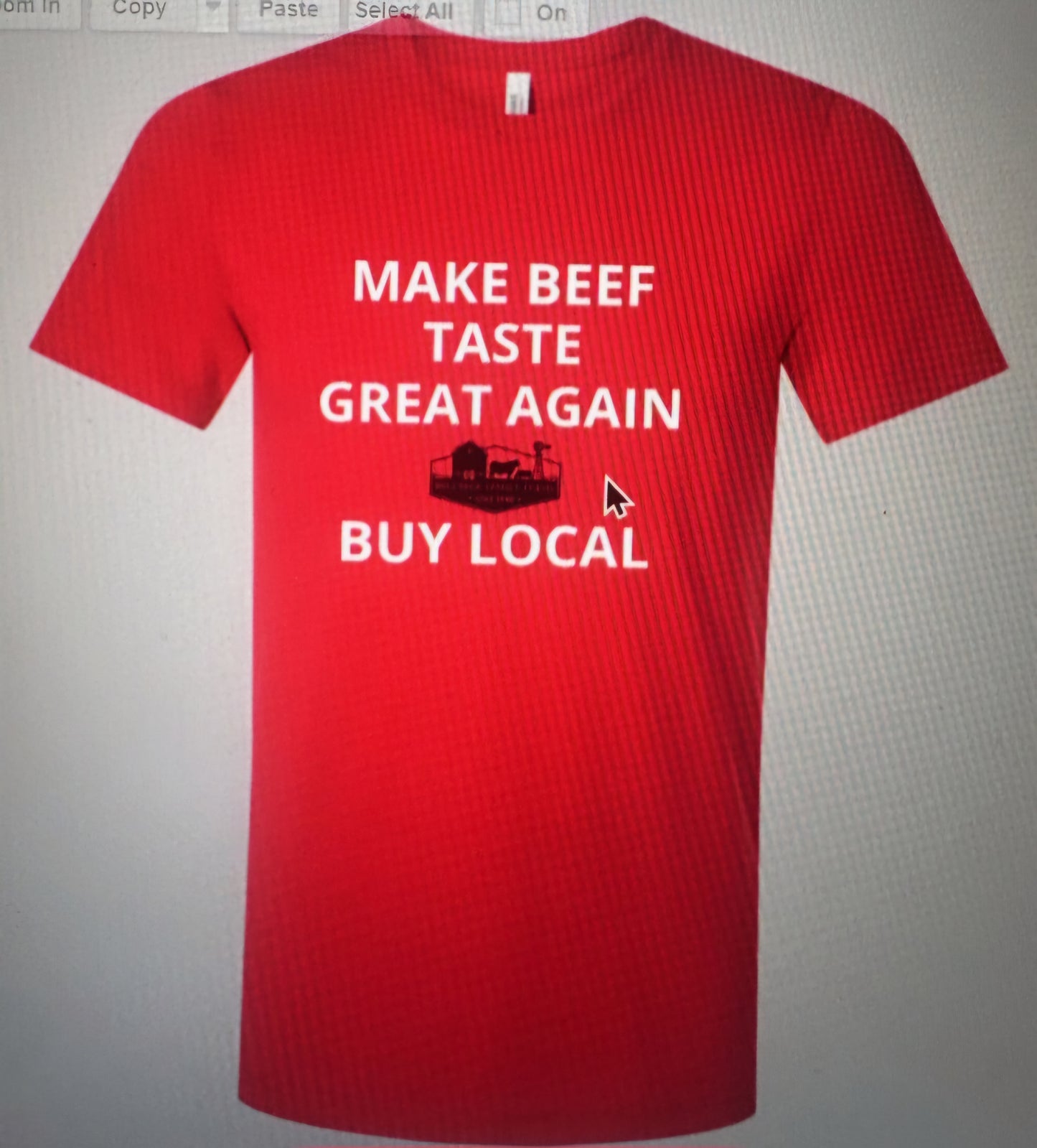 "Make Beef Taste Great Again" Bella Tee